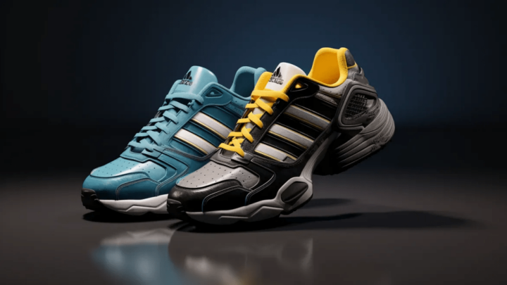 pro advert photorealistic render of trendy adidas sneakers focu 3f0b21fe b4c0 4157 89e3 f6d7f85745a3